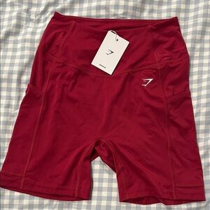 Gymshark Red Performance Shorts